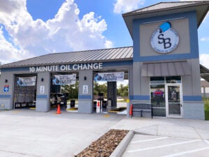 strickland brothers 10 minute oil change storefront