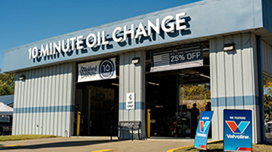 10 minute oil change, drive thru oil change